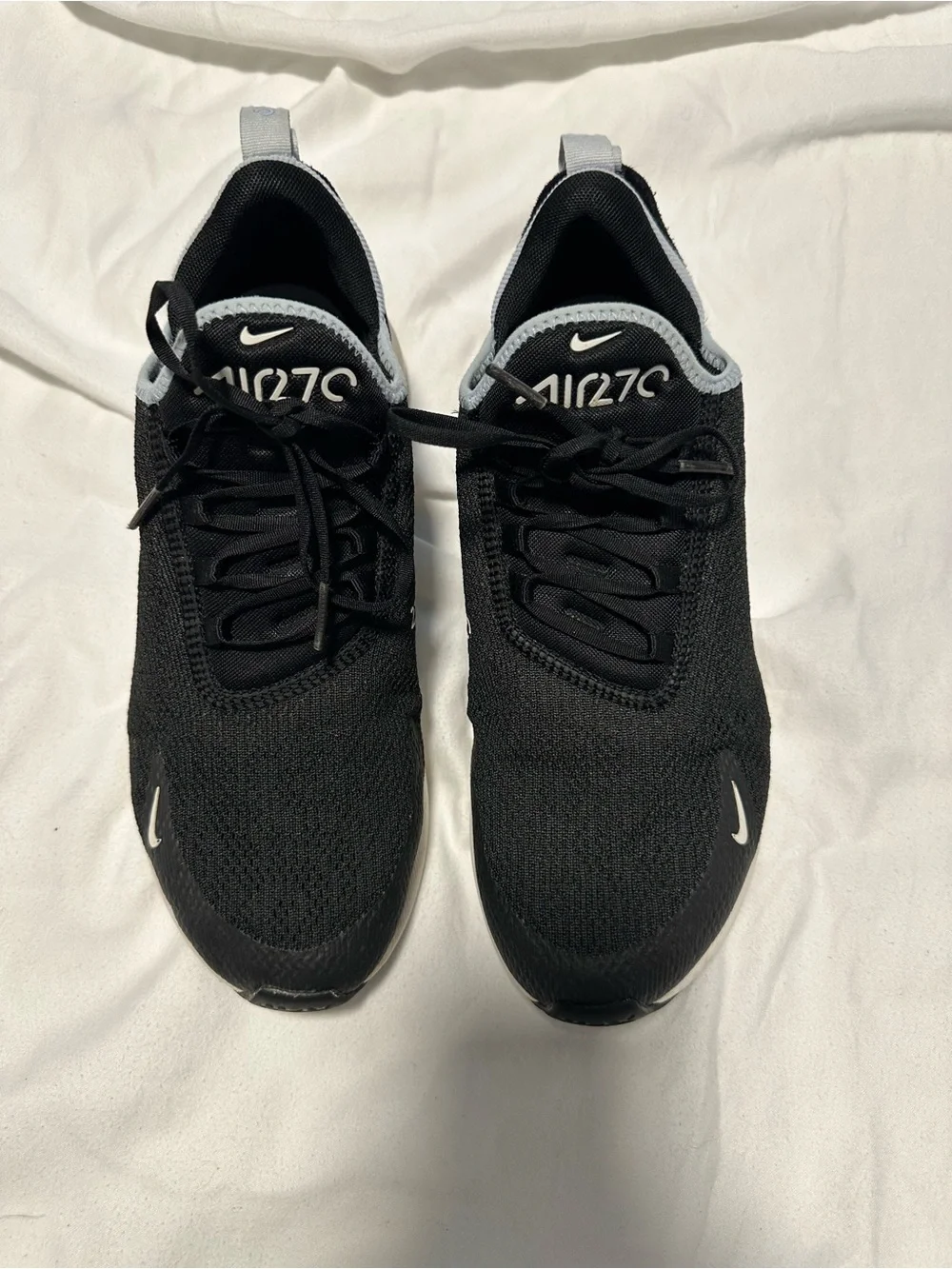 Nike Women’s Air Max 270 Sneakers - Black & Gray - Picture 3 of 7